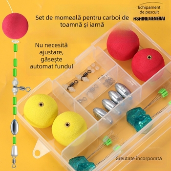 Set EVA plută pentru pescuit cu greutăți, plută Luoyang și năluci plutitoare