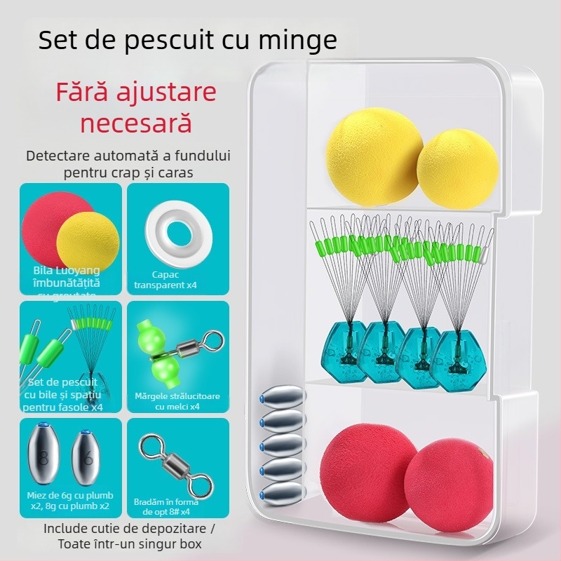 Set EVA plută pentru pescuit cu greutăți, plută Luoyang și năluci plutitoare