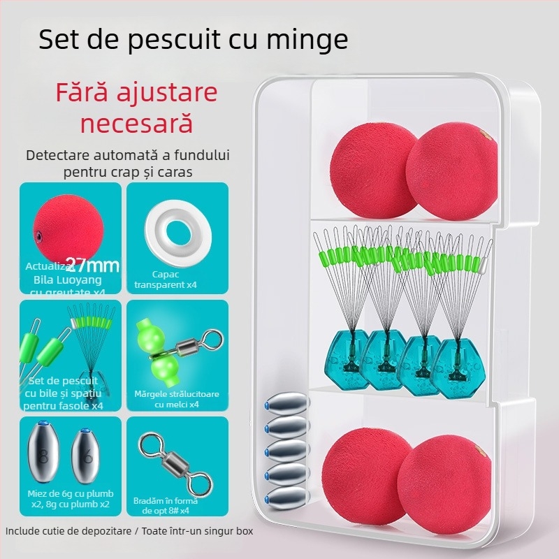 Set EVA plută pentru pescuit cu greutăți, plută Luoyang și năluci plutitoare