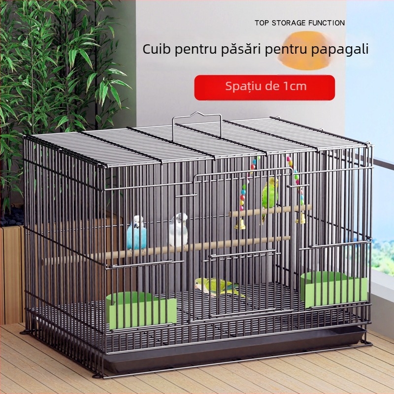 Cușcă de păsări din fier – Huameilong, origine Hebei, marcă privată autorizată, pentru păsări