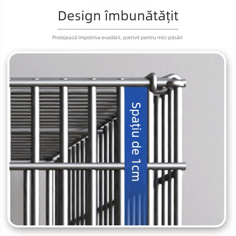 Cușcă de păsări din fier – Huameilong, origine Hebei, marcă privată autorizată, pentru păsări