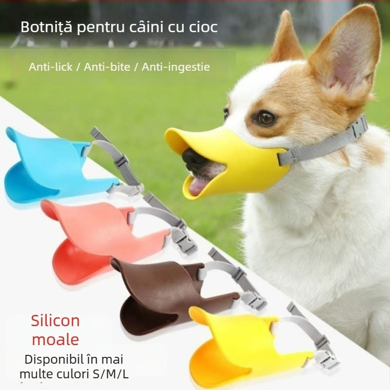 Dog Muzzle - Duck-Style, TPR Material, General Use, Not Imported