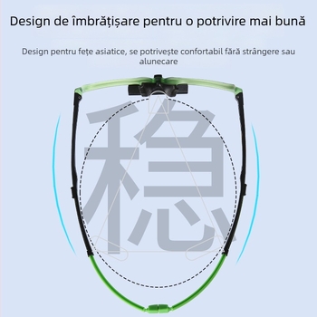 Ochelari de protecție sportivi cu cadru magnetic pentru alergare, ciclism, baschet, fotbal și badminton – Material TR, Ramă completă, Model TR9016