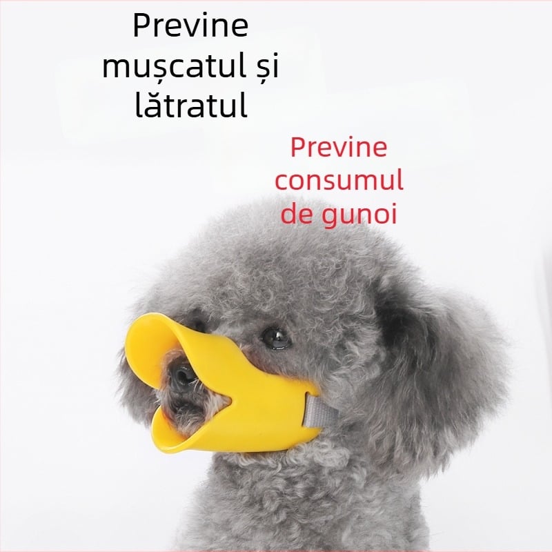 Mască de gură pentru câini mici – silicon, anti-mușcătură și anti-lătrat, Le Shuang Pet