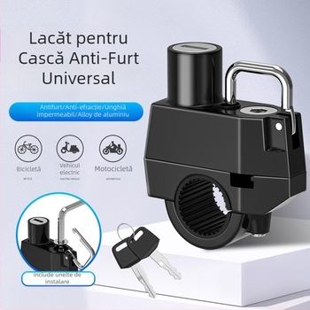 Blocare cască – model jhtks, aliaj, potrivit pentru vehicule electrice și biciclete, greutate 345 g, marcă Lock you lock love