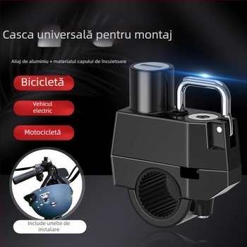 Blocare cască – model jhtks, aliaj, potrivit pentru vehicule electrice și biciclete, greutate 345 g, marcă Lock you lock love