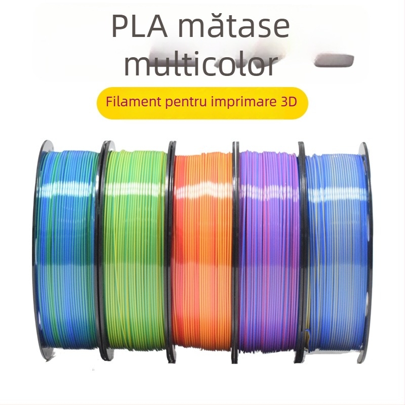 Filament PLA Silk pentru imprimanta 3D, 1 kg, fără blocări, Cod produs 0671725295371