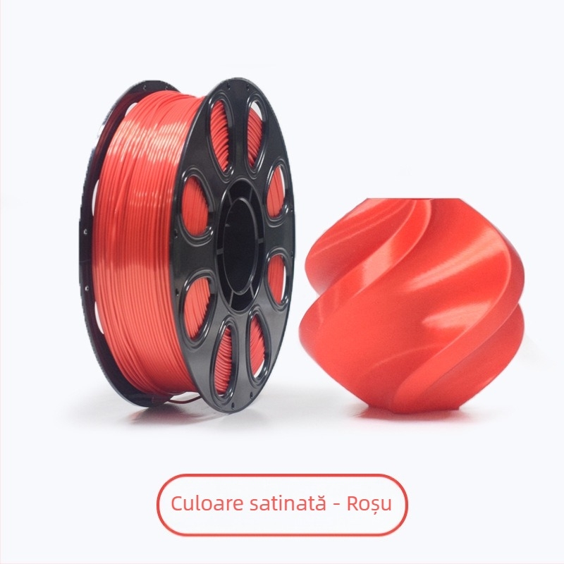 Filament PLA Silk pentru imprimanta 3D, 1 kg, fără blocări, Cod produs 0671725295371
