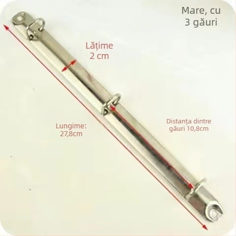 Meiyu Jurnal de mână – Cleme metalice cu inel pentru legare, Tip 0, Model 088, Ambalare la vrac