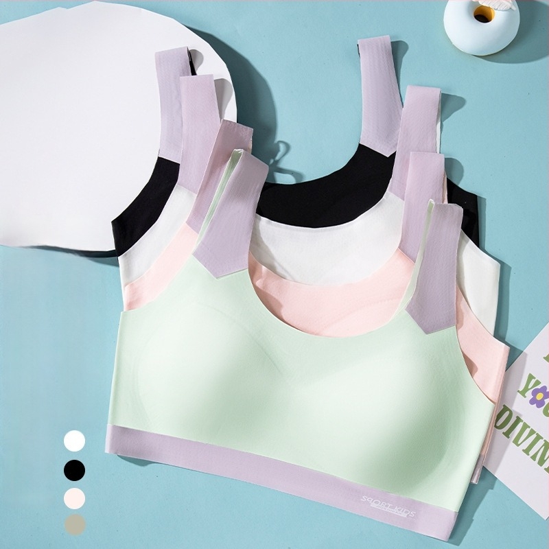  Sutien sport fără cusături în stil vestă, poliester, cupă completă, cupă ușor modelată, bretele fixe în dublu, fără inele metalice