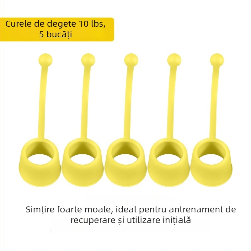Dispozitiv de exerciții pentru degete din silicon – trăgător pentru flexie și extensie, ANTUKE (Brand: ANTUKE; Categorie: Trăgător; Material: Silicon; Aplicabil: Alte)