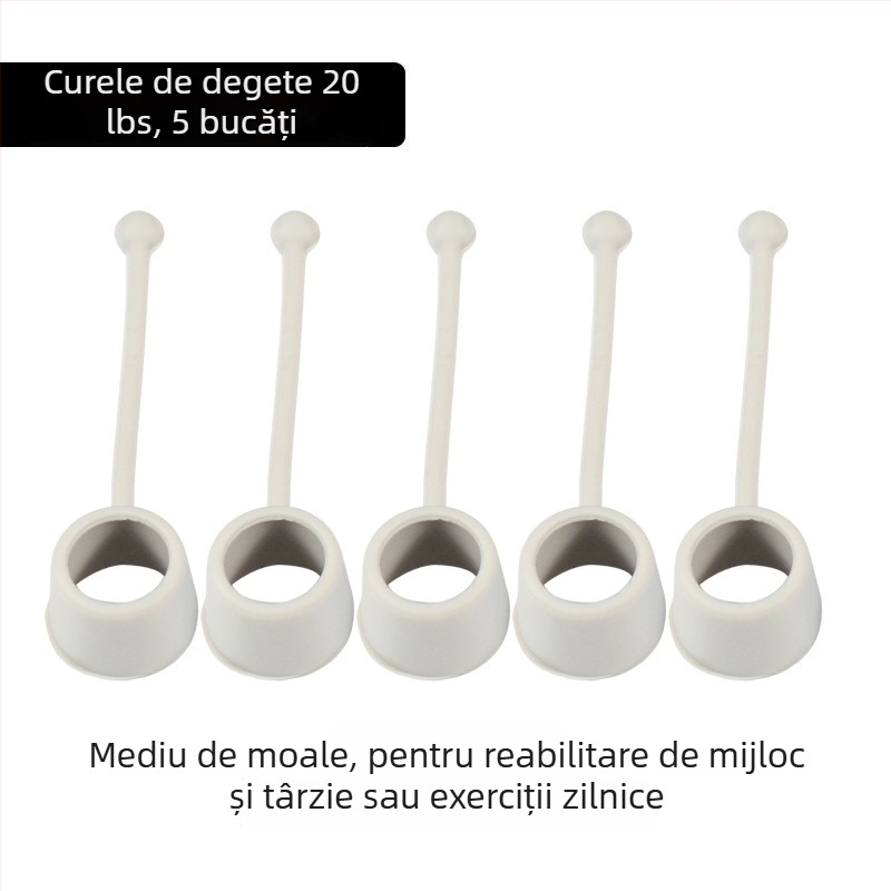Dispozitiv de exerciții pentru degete din silicon – trăgător pentru flexie și extensie, ANTUKE (Brand: ANTUKE; Categorie: Trăgător; Material: Silicon; Aplicabil: Alte)