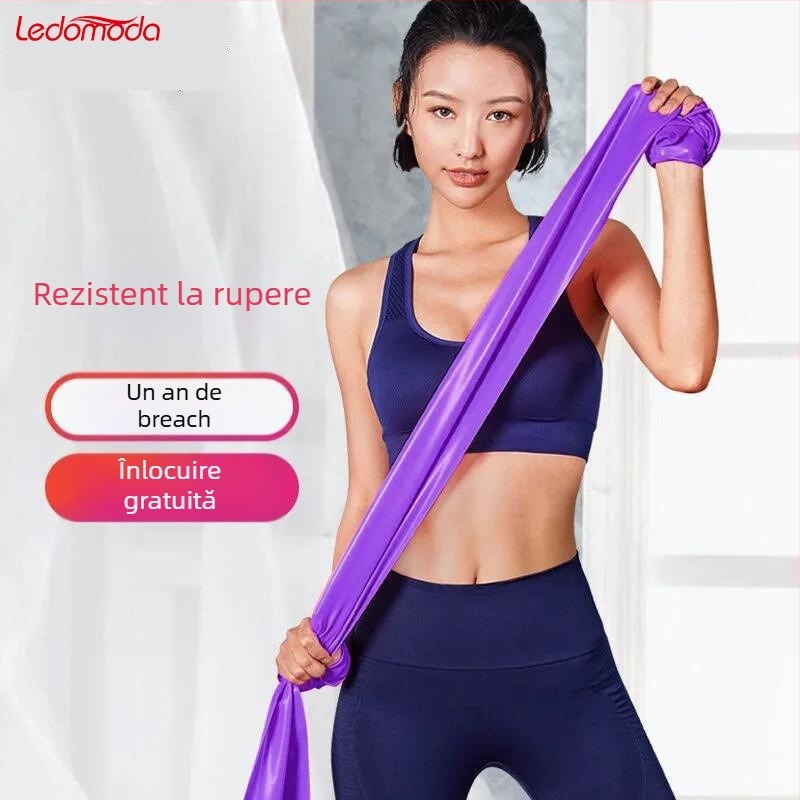 Powerful merchant bandă de rezistență din latex pentru yoga și antrenament pentru spate