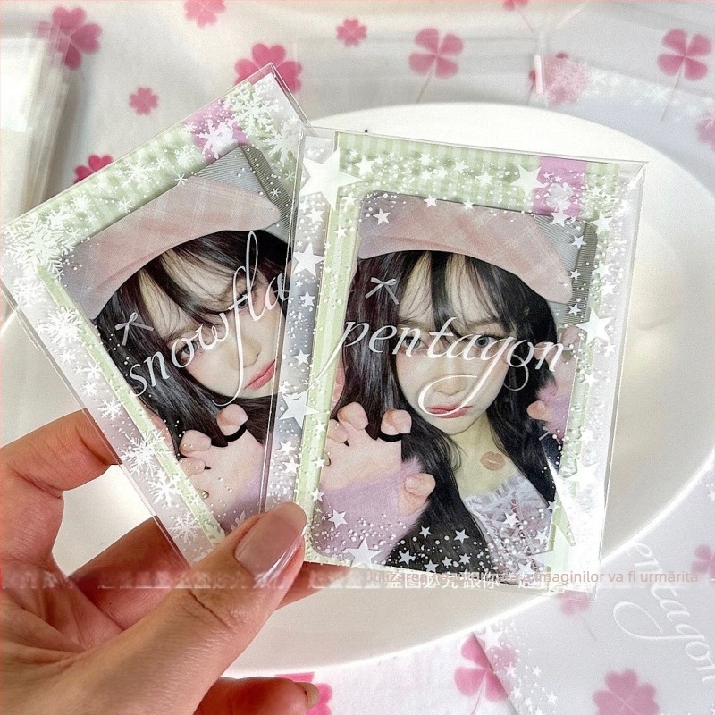 Pungă de cadouri autoadezivă cu model stea-fulg de zăpadă, Fruit smoothie, ambalaj universal, lungime sigilare 1–1,5 cm