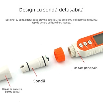Testăr de calitate a apei tip stilou – conductivitate & TDS, portabil AR8011 (0–19.99 mS / 0–199.99 ppm; precizie ±3% F.S ±1 digit; rezoluție 1 μS / 1 ppm / 0.1 °C; alimentare: 4x LR44)