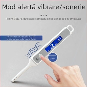 Salinometru pentru alimentație și acvacultură, tester de salinitate pentru apă sărată marină, model CX4010, interval 0-5% și 0-10%, rezoluție 0,01%, alimentare prin încărcare
