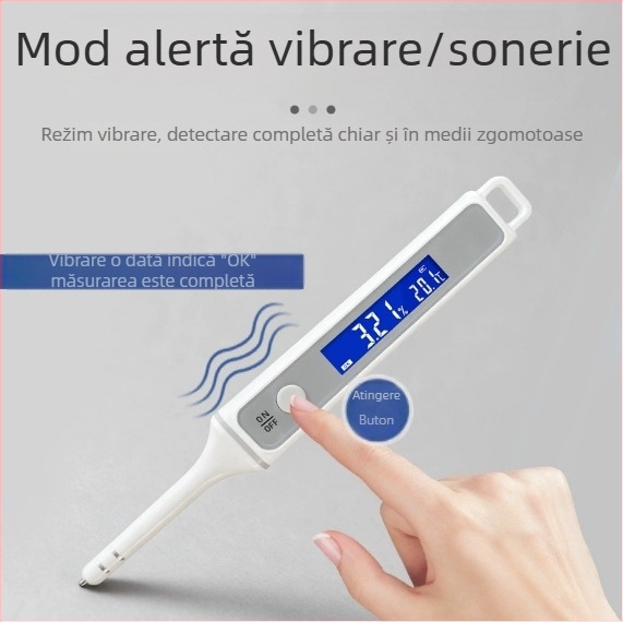 Salinometru pentru alimentație și acvacultură, tester de salinitate pentru apă sărată marină, model CX4010, interval 0-5% și 0-10%, rezoluție 0,01%, alimentare prin încărcare