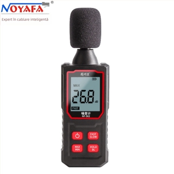 Smart mouse Nf-562 Măsurător portabil de zgomot, detector de decibeli și analizor de spectru al zgomotului pentru uz casnic