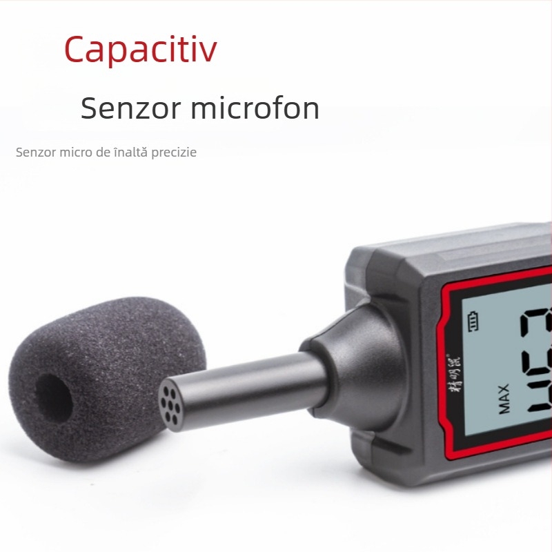 Smart mouse Nf-562 Măsurător portabil de zgomot, detector de decibeli și analizor de spectru al zgomotului pentru uz casnic