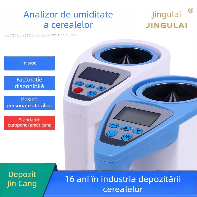 Detector de umiditate a cerealelor LDS-1G, interval de măsurare 3-35%, precizie ≤0,5%, alimentare: 4 baterii AA sau sursă externă 9VDC, scop: determinarea umidității cerealelor și furajelor
