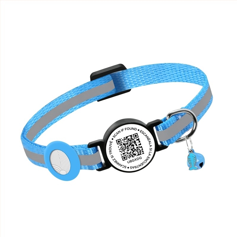 Protecție Airtag pentru animale de companie – silicon, design dual, turnare prin injecție