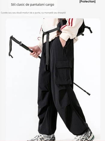 Pantaloni de drumeție unisex, uscare rapidă, compoziție 90% nailon, 10% spandex, talie înaltă cu șnur elastic, potriviți pentru primăvară, vară și toamnă