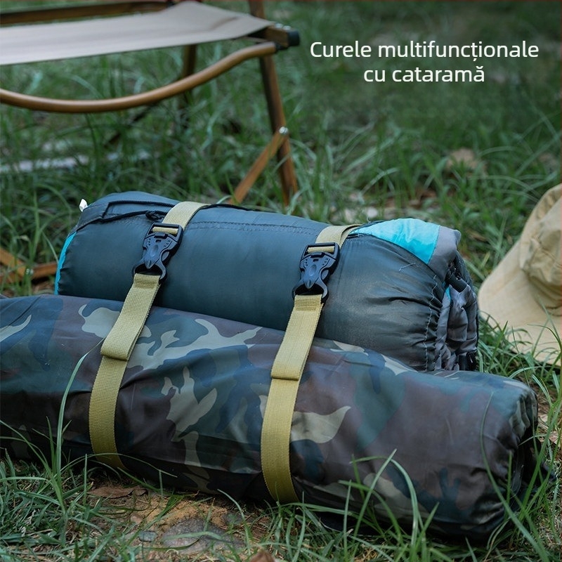 Curele de prindere pentru bagaje pentru călătorii în aer liber, carabinieră pentru fixare, securizarea încărcăturii, accesorii de camping