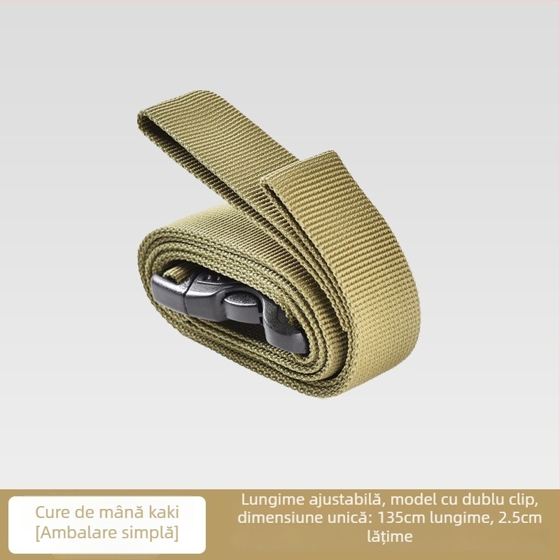 Curele de prindere pentru bagaje pentru călătorii în aer liber, carabinieră pentru fixare, securizarea încărcăturii, accesorii de camping