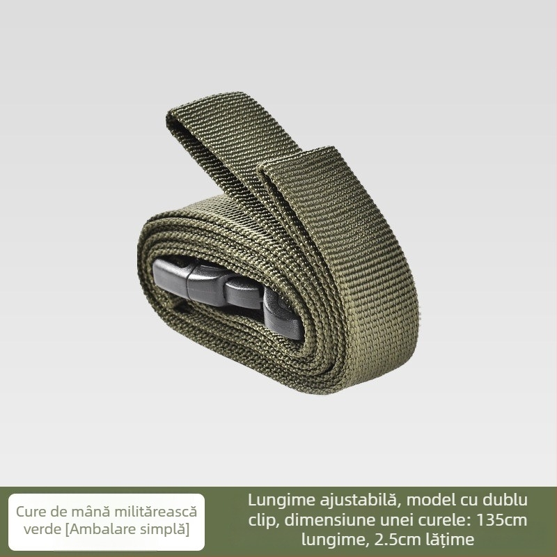 Curele de prindere pentru bagaje pentru călătorii în aer liber, carabinieră pentru fixare, securizarea încărcăturii, accesorii de camping