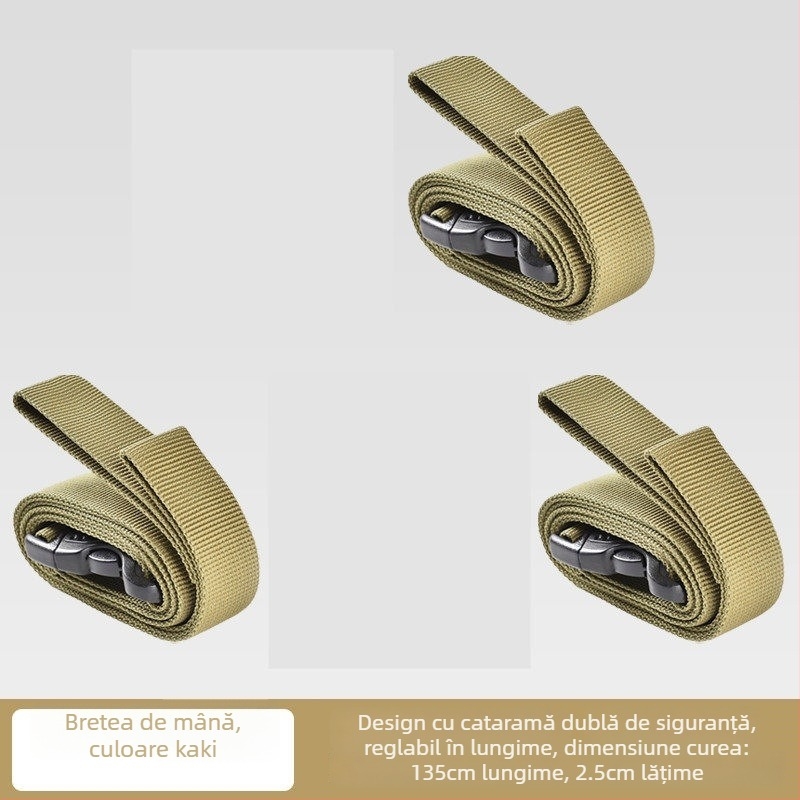 Curele de prindere pentru bagaje pentru călătorii în aer liber, carabinieră pentru fixare, securizarea încărcăturii, accesorii de camping