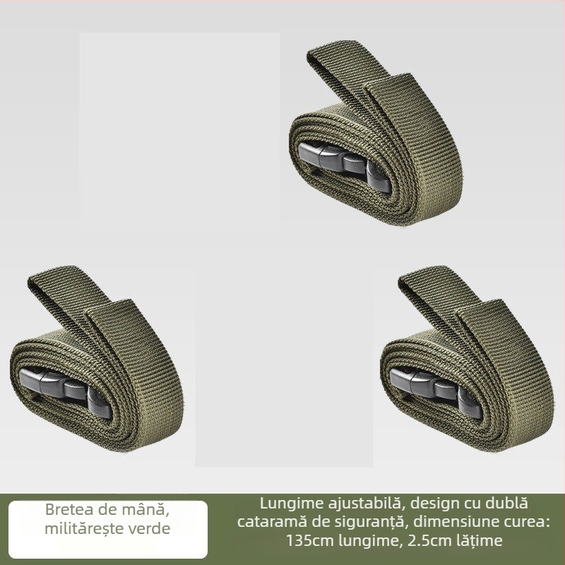 Curele de prindere pentru bagaje pentru călătorii în aer liber, carabinieră pentru fixare, securizarea încărcăturii, accesorii de camping