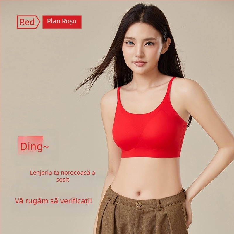 Set de lenjerie intimă fără cusături pentru mireasă, sutien cu cupă completă, cupe medii model, nailon, design tip vestă pentru un spate frumos