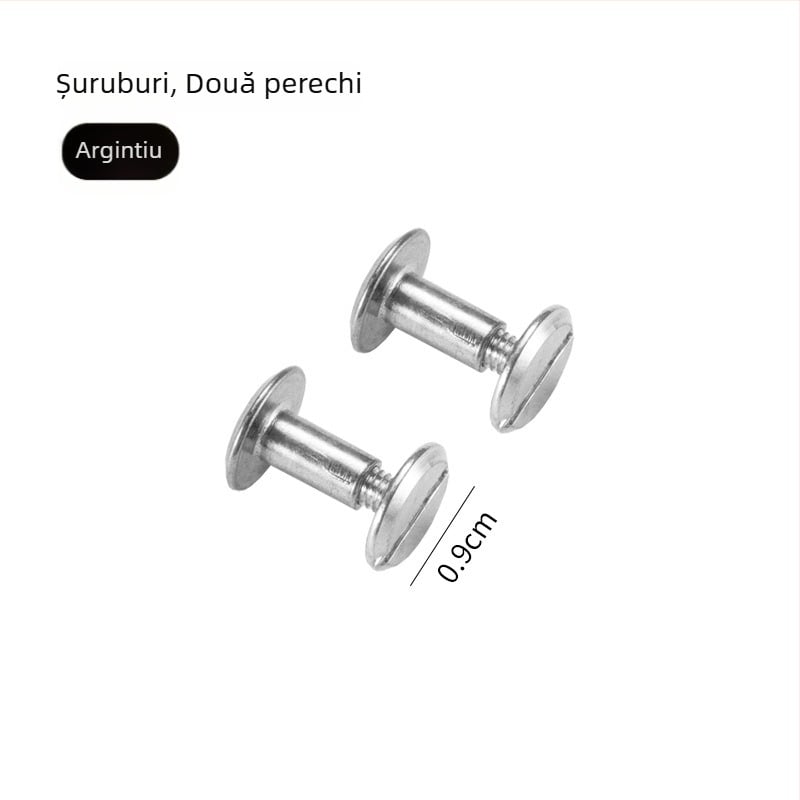 Dacheng Clips metalice pentru dosare – clemă cu braț lung, pentru dosare cu cinci găuri