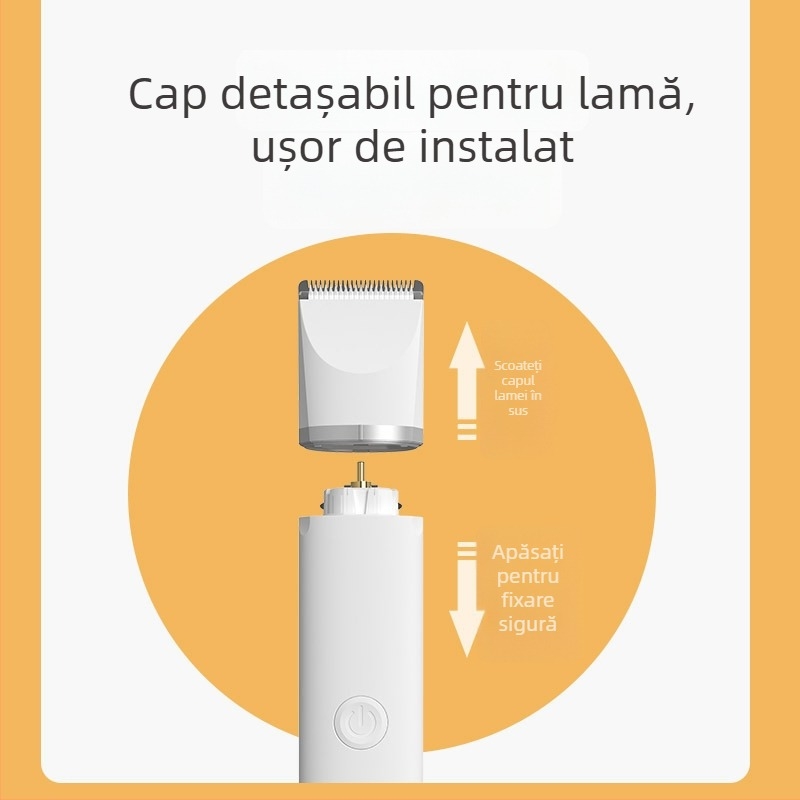 Mașină electrică de tuns câini, cu capete multiple de lamă, ambalaj 36 buc.