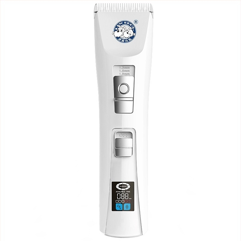 Mașină electrică de tuns pentru animale PC-908 de Laiwang Brothers, cu ecran LCD mare pentru pisici