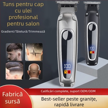 Ustensilă de tuns părul electric V-839 – reîncărcabil, motor cu perii, lame din oțel inoxidabil, baterie încorporată 1200–2000mAh, carcasă cu acoperire prin pulverizare, utilizare generală, nu este impermeabil