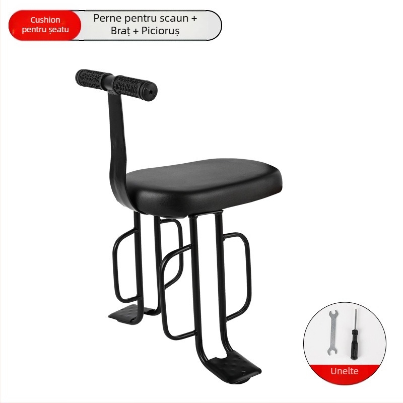 Șa de bicicletă - șezut spate pentru copil, oțel, model 019, Kai bu