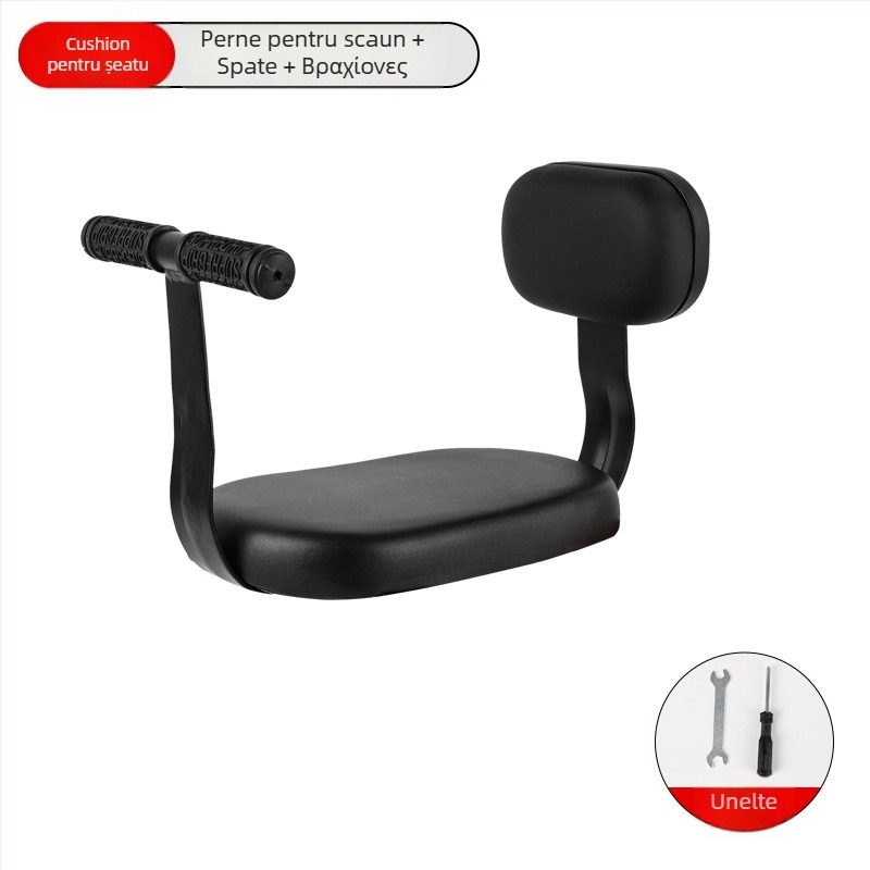 Șa de bicicletă - șezut spate pentru copil, oțel, model 019, Kai bu