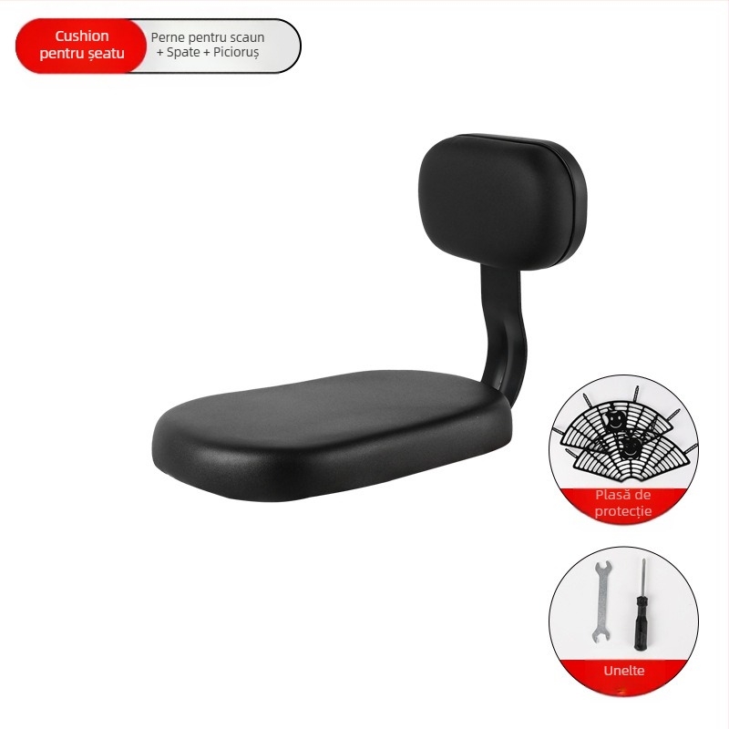 Șa de bicicletă - șezut spate pentru copil, oțel, model 019, Kai bu