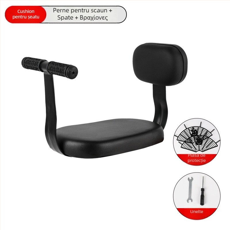 Șa de bicicletă - șezut spate pentru copil, oțel, model 019, Kai bu