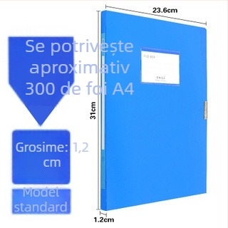 A4 boxă de fișiere din plastic, întărită, pentru depozitarea documentelor și chitanțelor; Material PP; Modele 2E220/2E235/2E255/2E275; Grosime material 20/35/55/75; Logo tipărit; Brand Intellectual Power
