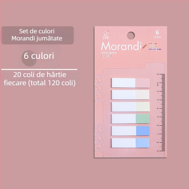 Etichete de index din plastic, pentru dosare cu foi, scrise, fără adeziv