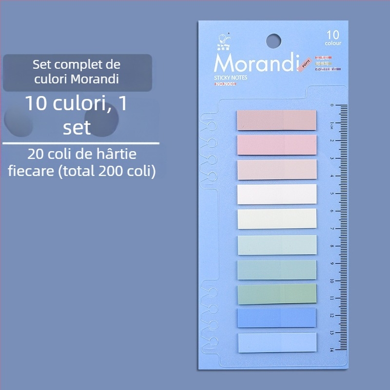 Etichete de index din plastic, pentru dosare cu foi, scrise, fără adeziv