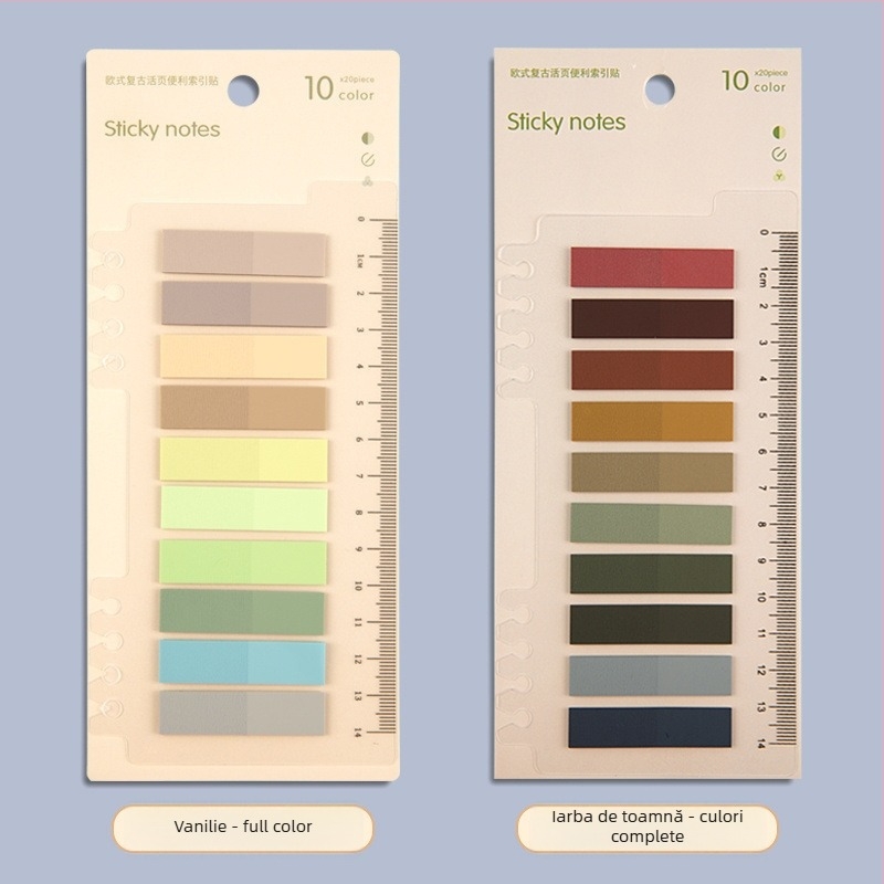 Etichete de index din plastic, pentru dosare cu foi, scrise, fără adeziv