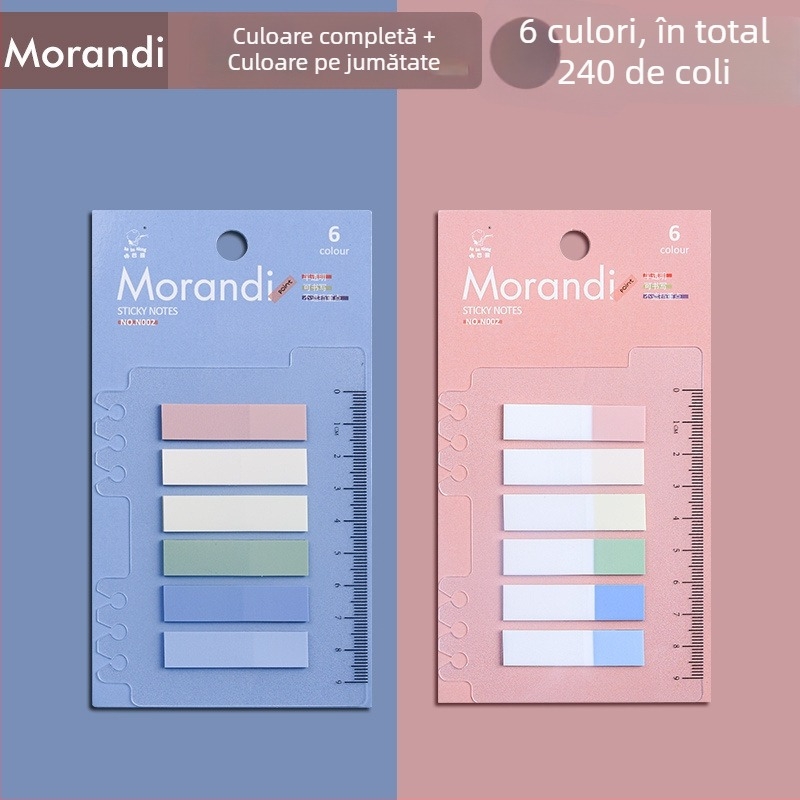 Etichete de index din plastic, pentru dosare cu foi, scrise, fără adeziv