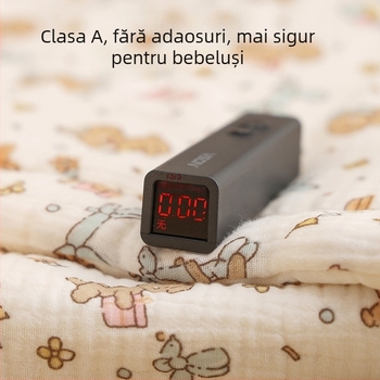 Perna plată pentru bebeluși – Moe Rabbit Babe, 100% bumbac, stil desen animat, siguranță Clas A, pentru nou-născuți