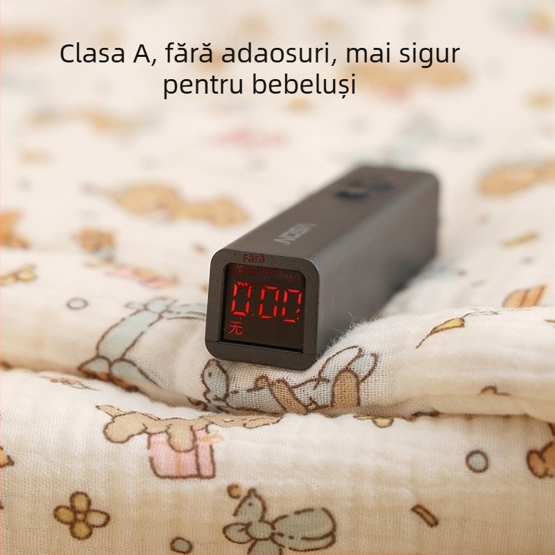 Perna plată pentru bebeluși – Moe Rabbit Babe, 100% bumbac, stil desen animat, siguranță Clas A, pentru nou-născuți