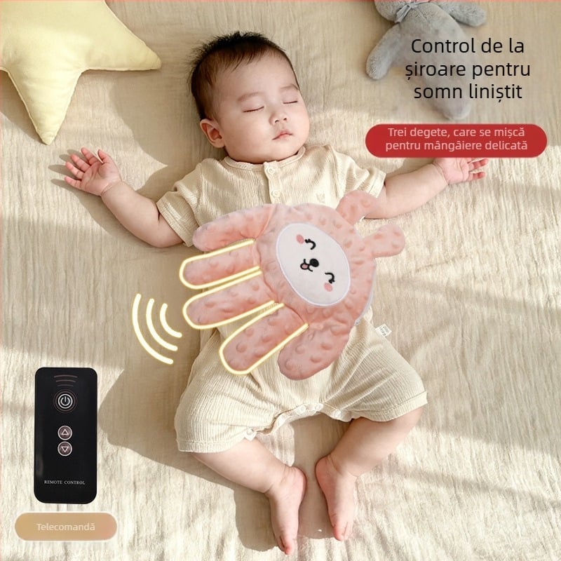 Dream Weaver Ajutor de somn pentru bebeluși — muzică automată și cântece de leagăn, atingere blândă pentru liniștirea nou-născuților