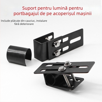 Clip de montaj pentru portbagaj cu suport pentru far pe plafon pentru SUV – instalare snap-on, 5W, procesare personalizabilă