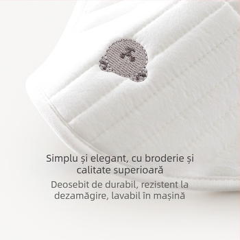 Pernă pentru bebeluți, bumbac pur, stil desen animat, pentru nou-născuți 0–1 an, Primăvara 2023